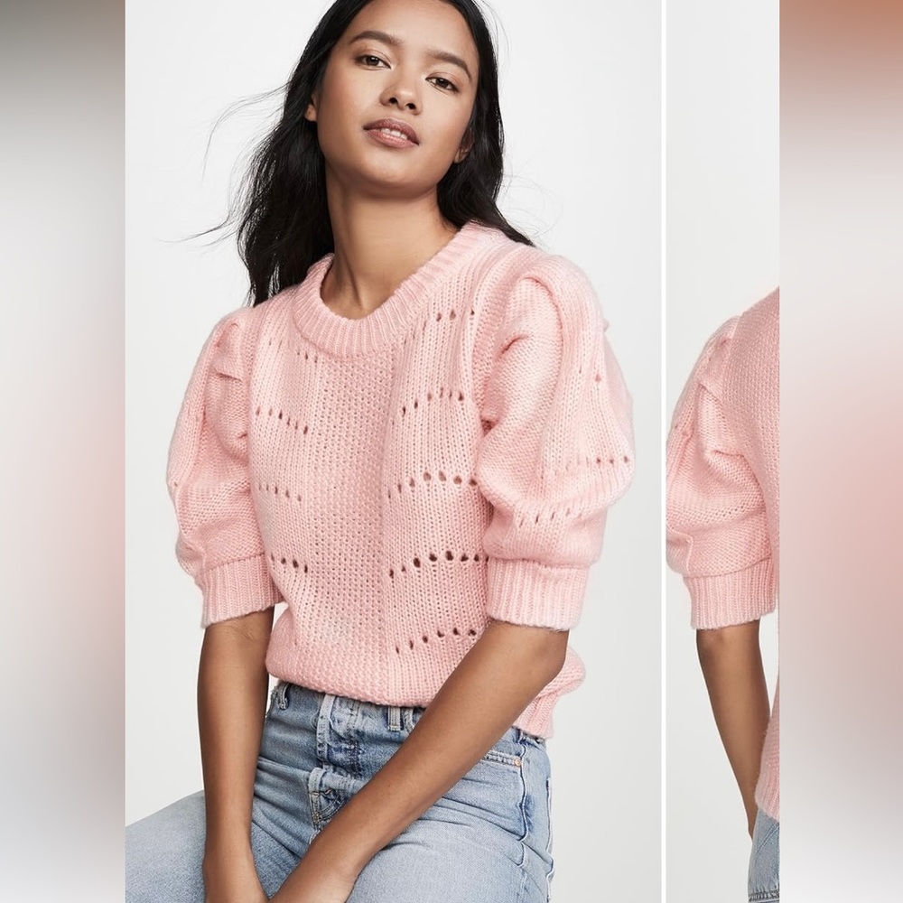 English factory short sleeve sweater in xs